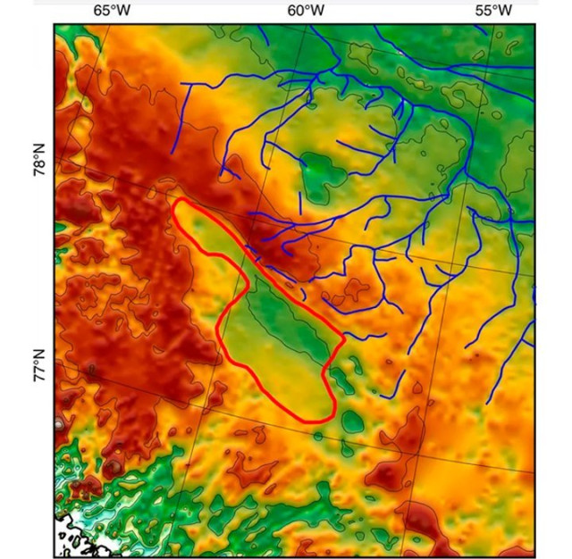 Вчені нанесли на карту обриси озера 